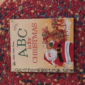 Little Golden Book "ABC is for Christmas.."